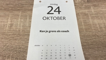 Ken je grens als coach